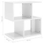 Mesitas de noche 2 uds contrachapada blanco brillo 50x30x51,5cm de vidaXL, Mesitas de noche - Ref: Foro24-806377, Precio: 54,...