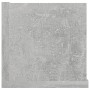 Estante de pared para CD contrachapada hormigón 100x18x18 cm en Estanterías | Comprar online en Foru.es