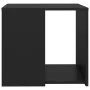 Mesa auxiliar madera contrachapada negro 50x50x45 cm de vidaXL, Mesas auxiliares - Ref: Foro24-806383, Precio: 43,86 €, Descu...
