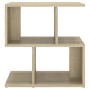 Mesita de noche madera contrachapada roble Sonoma 50x30x51,5cm de vidaXL, Mesitas de noche - Ref: Foro24-806370, Precio: 29,7...