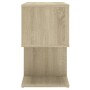 Mesita de noche madera contrachapada roble Sonoma 50x30x51,5cm de vidaXL, Mesitas de noche - Ref: Foro24-806370, Precio: 29,7...