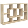 Estantería pared madera ingeniería roble Sonoma 85x16x52,5 cm en Armarios y almacenamiento | Comprar online en Foru.es