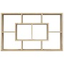 Estantería pared madera ingeniería roble Sonoma 85x16x52,5 cm en Armarios y almacenamiento | Comprar online en Foru.es