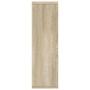 Estantería pared madera ingeniería roble Sonoma 85x16x52,5 cm en Armarios y almacenamiento | Comprar online en Foru.es
