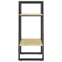 Estantería de 2 niveles madera maciza de pino 40x30x70 cm de vidaXL, Librerías y estanterías - Ref: Foro24-806412, Precio: 32...