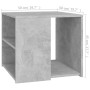 Mesa auxiliar madera contrachapada gris hormigón 50x50x45 cm de vidaXL, Mesas auxiliares - Ref: Foro24-806386, Precio: 47,60 ...