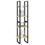 Estantería de 4 niveles madera maciza de pino 40x30x140 cm de vidaXL, Librerías y estanterías - Ref: Foro24-806422, Precio: 5...