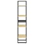 Estantería de 4 niveles madera maciza de pino 40x30x140 cm de vidaXL, Librerías y estanterías - Ref: Foro24-806422, Precio: 5...