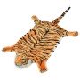 Alfombra afelpada de tigre 144 cm marrón en Alfombras | Comprar online en Foru.es
