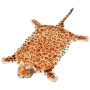 Alfombra afelpada de leopardo 139 cm marrón en Alfombras | Comprar online en Foru.es