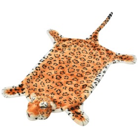 Alfombra afelpada de leopardo 139 cm marrón en Alfombras | Comprar online en Foru.es