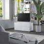 Mueble para TV madera contrachapada blanco 80x34x36 cm en Muebles TV | Comprar online en Foru.es