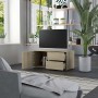 Mueble para TV madera contrachapada color roble 80x34x36 cm en Muebles TV | Comprar online en Foru.es
