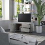Mueble para TV madera contrachapada gris hormigón 80x34x36 cm en Muebles TV | Comprar online en Foru.es