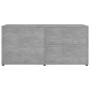 Mueble para TV madera contrachapada gris hormigón 80x34x36 cm en Muebles TV | Comprar online en Foru.es
