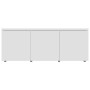 Mueble para TV madera contrachapada blanco 80x34x30 cm en Muebles TV | Comprar online en Foru.es