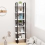 Estantería de madera contrachapada blanca 60x30x210 cm de vidaXL, Librerías y estanterías - Ref: Foro24-806517, Precio: 71,80...