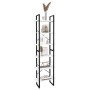 Estantería de madera contrachapada blanca 60x30x210 cm de vidaXL, Librerías y estanterías - Ref: Foro24-806517, Precio: 71,80...