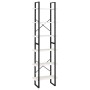 Estantería de madera maciza pino blanca 60x30x210 cm de vidaXL, Librerías y estanterías - Ref: Foro24-806523, Precio: 98,48 €...