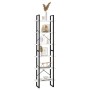 Estantería de madera maciza pino blanca 60x30x210 cm de vidaXL, Librerías y estanterías - Ref: Foro24-806523, Precio: 98,48 €...