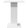 Mesa de bistró de madera contrachapada blanco 60x60x75 cm en Mesas de comedor | Comprar online en Foru.es