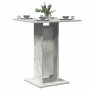 Mesa de bistró de madera contrachapada gris 60x60x75 cm en Mesas de comedor | Comprar online en Foru.es