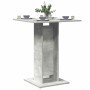 Mesa de bistró de madera contrachapada gris 60x60x75 cm en Mesas de comedor | Comprar online en Foru.es