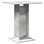 Mesa de bistró de madera contrachapada gris 60x60x75 cm en Mesas de comedor | Comprar online en Foru.es