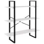 Estantería de madera contrachapada blanco 100x30x105 cm de vidaXL, Librerías y estanterías - Ref: Foro24-806547, Precio: 40,8...
