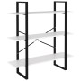Estantería de madera contrachapada blanco 100x30x105 cm de vidaXL, Librerías y estanterías - Ref: Foro24-806547, Precio: 41,1...