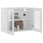 Vitrina colgante "Lyon" de, color blanco, 80 x 31 x 60 cm, madera de ingeniería en Armarios de cocina | Comprar online en Foru.e