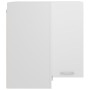 Armario esquinero colgante "Lyon" blanco 57x57x60 cm Madera de ingeniería en Armarios de cocina | Comprar online en Foru.es