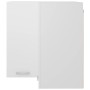 Armario esquinero colgante "Lyon" blanco 57x57x60 cm Madera de ingeniería en Armarios de cocina | Comprar online en Foru.es