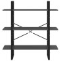 Estantería de madera contrachapada gris 100x30x105 cm de vidaXL, Librerías y estanterías - Ref: Foro24-806549, Precio: 41,15 ...