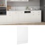 Panel para lavavajillas "Lyon" blanco 45x3x67 cm de madera de ingeniería en Armarios de cocina | Comprar online en Foru.es
