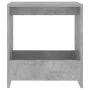 Concrete gray plywood side table 50x26x50 cm by vidaXL, Side tables - Ref: Foro24-806691, Price: 26,04 €, Discount: %