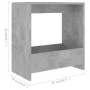 Concrete gray plywood side table 50x26x50 cm by vidaXL, Side tables - Ref: Foro24-806691, Price: 26,04 €, Discount: %