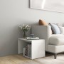 Mesa auxiliar de madera contrachapada blanco 59x36x38 cm de vidaXL, Mesas auxiliares - Ref: Foro24-806696, Precio: 29,02 €, D...