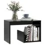 Mesa auxiliar de madera contrachapada negro 59x36x38 cm de vidaXL, Mesas auxiliares - Ref: Foro24-806697, Precio: 31,15 €, De...