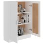 Armario de libros madera contrachapada blanco 82,5x30,5x115 cm en Librerías y estanterías | Comprar online en Foru.es