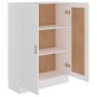 Armario de libros madera contrachapada blanco 82,5x30,5x115 cm en Librerías y estanterías | Comprar online en Foru.es