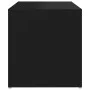 Mesa auxiliar de madera contrachapada negro 59x36x38 cm de vidaXL, Mesas auxiliares - Ref: Foro24-806697, Precio: 31,15 €, De...