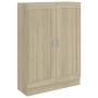 Estantería madera contrachapada color roble 82,5x30,5x115 cm en Librerías y estanterías | Comprar online en Foru.es