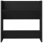Zapateros de pared 4 uds madera contrachapada negro 60x18x60 cm de vidaXL, Zapateros y organizadores de calzado - Ref: Foro24...
