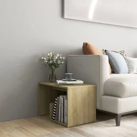 Sonoma oak plywood side table 59x36x38 cm by vidaXL, Side tables - Ref: Foro24-806699, Price: 27,21 €, Discount: %