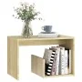 Sonoma oak plywood side table 59x36x38 cm by vidaXL, Side tables - Ref: Foro24-806699, Price: 27,21 €, Discount: %