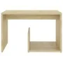 Sonoma oak plywood side table 59x36x38 cm by vidaXL, Side tables - Ref: Foro24-806699, Price: 27,21 €, Discount: %