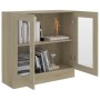 Armario libros madera contrachapada color roble 82,5x30,5x80 cm en Librerías y estanterías | Comprar online en Foru.es