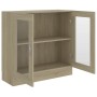 Armario libros madera contrachapada color roble 82,5x30,5x80 cm en Librerías y estanterías | Comprar online en Foru.es