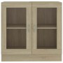 Armario libros madera contrachapada color roble 82,5x30,5x80 cm en Librerías y estanterías | Comprar online en Foru.es